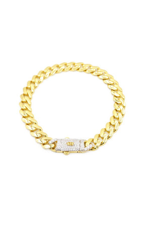 14K Gold Women Monaco Bracelet