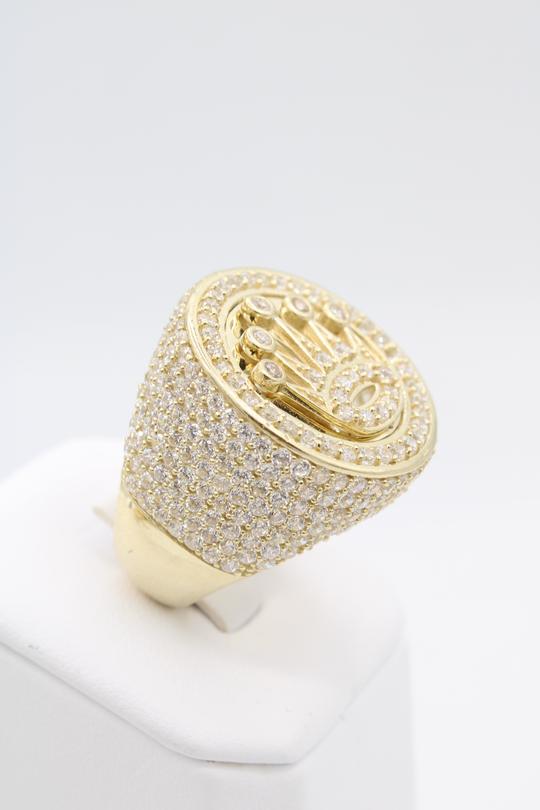 Rolex 14K Gold Ring with Diamonds