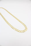 14k Solid Yellow Gold Cuban Links Chain