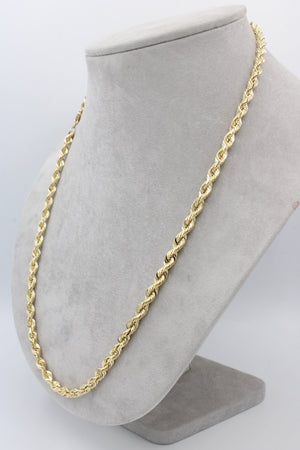 14k Rope Chain Solid
