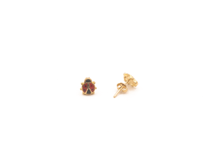 14K Ladybug earrings