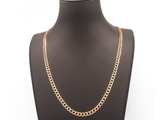 14K two tone Cuban Chain