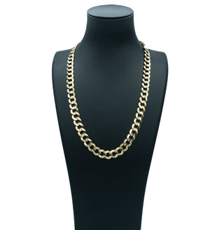14K Cuban Link chain  " 101 grams solid "