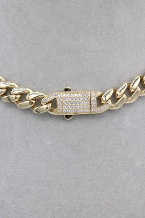 14 K Women Hollow Choker