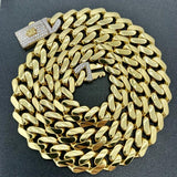 14K Gold Monaco Chain